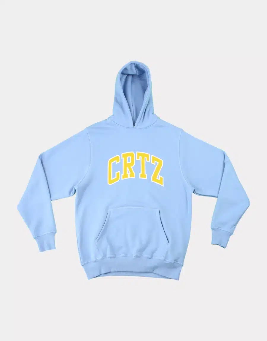 Corteiz Dropout Hoodie Baby Blue Corteiz Dropout Hoodie Baby Blue