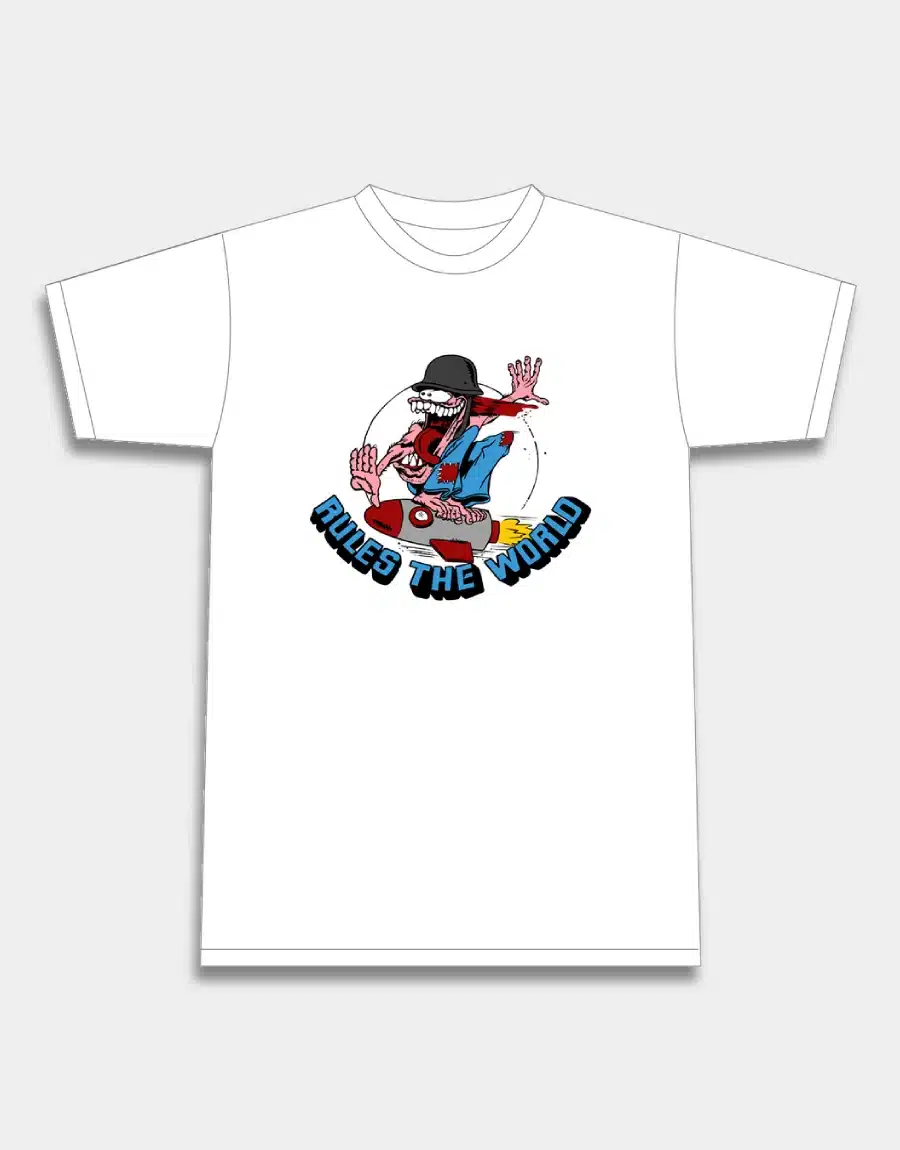 Corteiz Rocketman T-shirt White Corteiz Rocketman T-shirt White