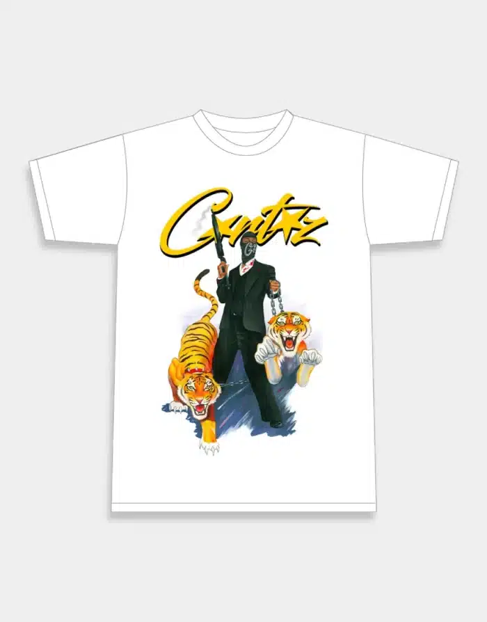 Corteiz Scareface T-shirt White Corteiz Scareface T-shirt White