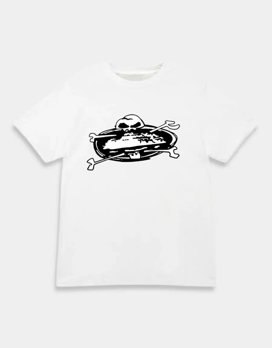 Corteiz Skull Island T-shirt White Corteiz Skull Island T-shirt White