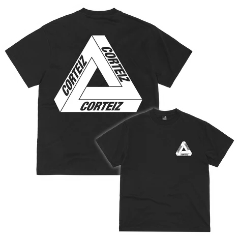 CORTEIZ REALLY COMPLICATED TRIANGLE TEE BLACK CORTEIZ REALLY COMPLICATED TRIANGLE TEE BLACK