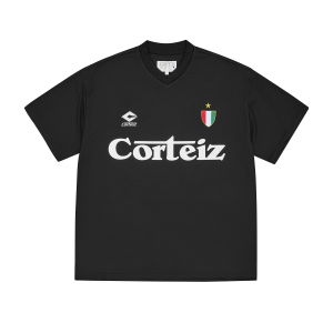 GHINI FOOTBALL JERSEY [BLACK]