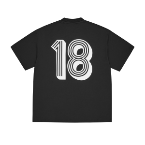 GHINI FOOTBALL JERSEY [BLACK]