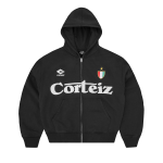 GHINI ZIP HOODIE [BLACK]