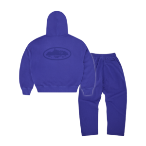 Island Knockout Zip Tracksuit Indigo Blue