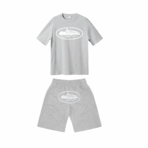 Grey Cortiez Short Set