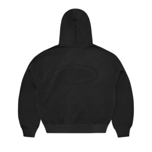Island Knockout Zip Hoodie Black