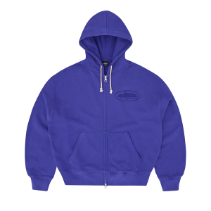 Island Knockout Zip Hoodie Indigo Blue Island Knockout Zip Hoodie Indigo Blue