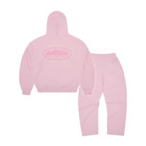 Island Knockout Zip Tracksuit Pink
