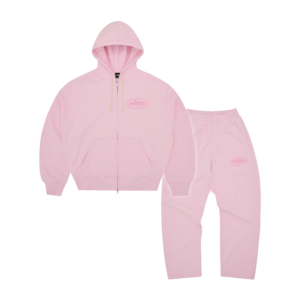 Island Knockout Zip Tracksuit Pink