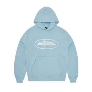 ALCATRAZ HOODIE BABY BLUE